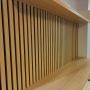 Lamele ścienne akustyczne na filcu Dąb Jasny 2 x 32 cm – dł. 2,7 m