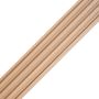 Sieninės lamelės SPC aukštos Ąžuolas Natūralus Matinis 1,7 x 14,9 cm – 2,8 m