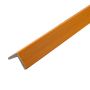 Kampinis kompozitinis profilis Premium Gintarinis Ąžuolas 50x50 mm fasado lamelėms DUO/Trapecija – 2,9 m