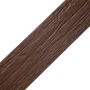 Tiesus kompozitinis apdailos profilis Solid XL Brown 140x10 mm – 3 m