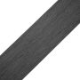 Tiesus kompozitinis apdailos profilis Solid XL Gray 140x10 mm – 3 m