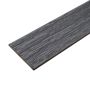 Tiesus kompozitinis apdailos profilis Solid XL Gray 140x10 mm – 3 m