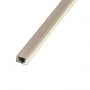 Listwa Lamelowa Startowa Coffee Brokat 2,4 x 2,4 cm – dł. 2,7 m