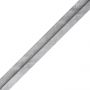Listwa Lamelowa Zakończeniowa Szary Brokat 2,4 x 4,3 cm – dł. 2,7 m