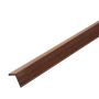 Kampinis kompozitinis profilis Solid XL Brown 50x50 mm – 3 m