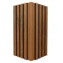Kampinis kompozitinis profilis Premium Ąžuolas Natūralus 50x50 mm fasado lamelėms – 2,9 m