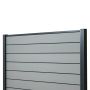 Kompozitinis tvoros komplektas Standard Pilkas – 1 stulpas