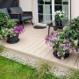 Deska Tarasowa Kompozytowa Premium Ecru / Dąb Jasny – dł. 3,5 m