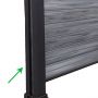 Słupek Ogrodzeniowy Aluminiowy 68x68 mm – dł. 2 m