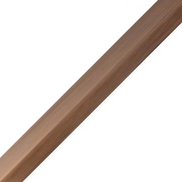 F tipo kompozitinė lamelinė juosta Premium Teak 36,5 x 49,5 mm – 2,9 m