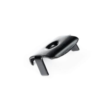 Vienas U-3 fiksavimo klipsas iš nerūdijančio plieno + sraigtas (JUODAS)