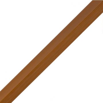 Kompozitinė kampinė lamelinė juosta Premium Teak 36,5 mm – 2,9 m