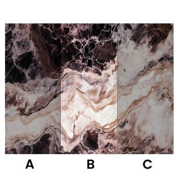 Sienų plokštė XXL Emperador Juodas Blizgis 120 x 280 cm 3 mm (B)