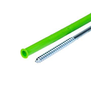 Rėminis kaištis 10x300 mm + sraigtas su įleidžiama galvute TORX 7x300 mm – 1 vnt.