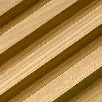 Sieninės dekoratyvinės lamelės Ąžuolas Šviesus 2,4 x 16,8 cm – 2,7 m