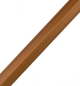 Kampinis kompozitinis profilis Premium Amber 50x50 mm – 2,9 m