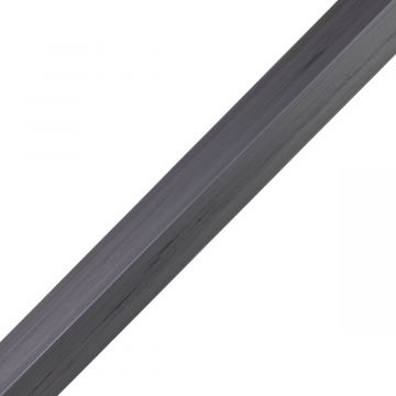 Kampinis kompozitinis profilis Premium Gray 50x50 mm – 2,9 m