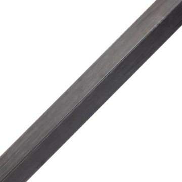 Kampinis kompozitinis profilis Solid XL Gray 50x50 mm – 3 m