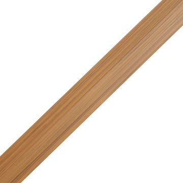F tipo kompozitinė lamelinė juosta Premium Ąžuolas Natūralus / Juodas 36,5 x 49,5 mm – 2,9 m