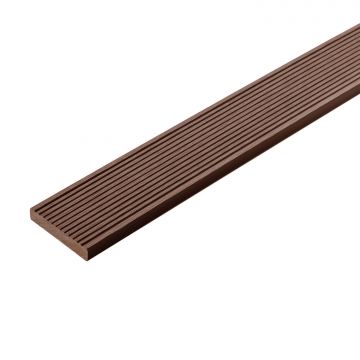 Tiesus kompozitinis apdailos profilis Classic Tamsiai Ruda – 2,4 m