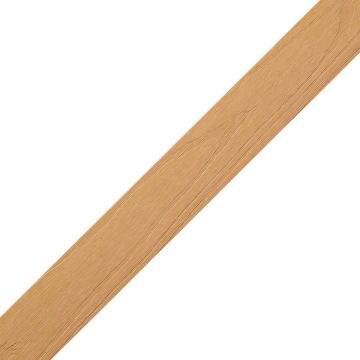 Tiesus kompozitinis apdailos profilis Premium Ąžuolas Šviesus 50x10 mm – 2,4 m