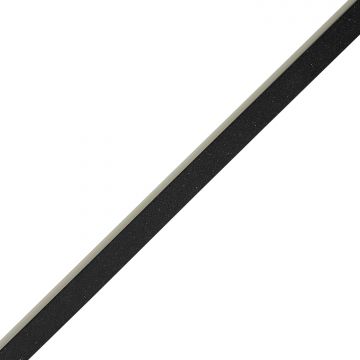 Startinė lamelinė juosta Juodas Blizgučiai 2,4 x 2,4 cm – 2,7 m