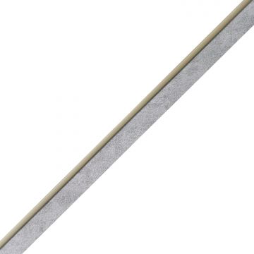 Startinė lamelinė juosta Pilkas Blizgučiai 2,4 x 2,4 cm – 2,7 m