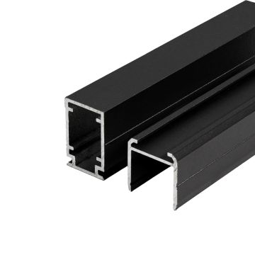 Viršutinė horizontali juosta lamelinėms tvoroms Premium Antracito – 1,8 m