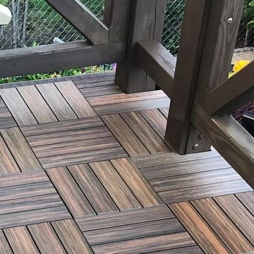 Plytelė terasai kompozitinė Premium šoninė Redwood