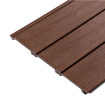 Deska Elewacyjna Kompozytowa Szczotkowana Premium Redwood &ndash; dł. 3,6 m