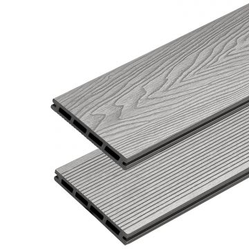 Deska Tarasowa Kompozytowa 3D Classic Ciepły Szary – dł. 3 m
