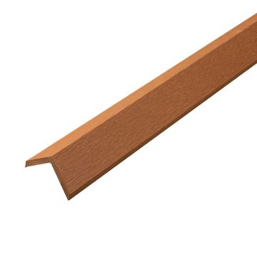 Kampinis kompozitinis profilis Classic Natūrali Ruda 50x50 mm – 2,4 m