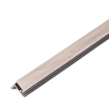 Listwa Kompozytowa Lamelowa typu F Premium Ecru 36,5 x 49,5 mm – dł. 2,9 m