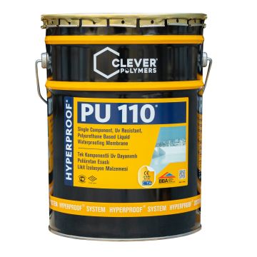 Vieno komponento poliuretaninė hidroizoliacija CLEVER PU110 – 25 kg