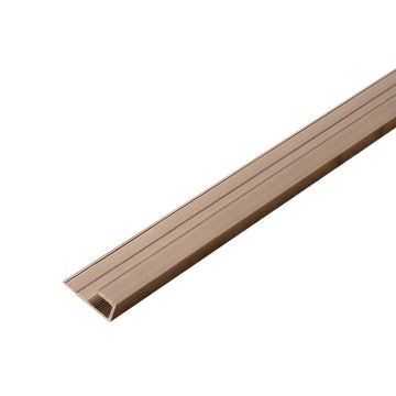Baigiamasis aliumininis profilis 4,5 mm sienų plokštėms Varinis Matinis – 2,9 m