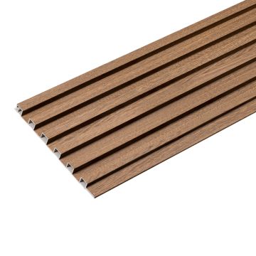 Sieninės lamelės SPC žemos Tamsus Ąžuolas Matinis 1,2 x 15,5 cm – 2,8 m