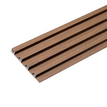 Sieninės lamelės SPC aukštos Tamsus Ąžuolas Matinis 1,7 x 14,9 cm – 2,8 m
