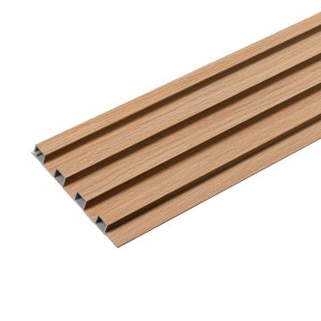 Sieninės lamelės SPC aukštos Auksinis Ąžuolas Matinis 1,7 x 14,9 cm – 2,8 m