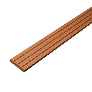 Tiesus kompozitinis apdailos profilis Classic Natūrali Ruda – 2,4 m