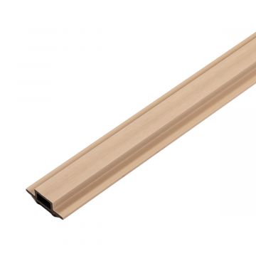 Listwa Kompozytowa Łączeniowa Lamelowa Premium Ecru – dł. 2,9 m