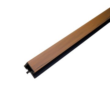 Kompozitinė kampinė lamelinė juosta Premium Ąžuolas Auksinis / Juoda 36,5 mm – 2,9 m