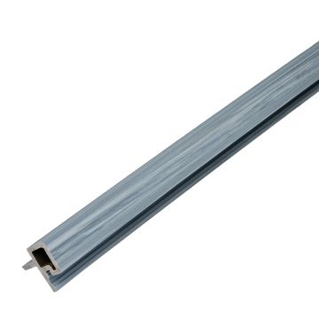 Kompozitinė dvipusė universali lamelinė juosta Premium Silver Gray 43,5 mm – 2,9 m