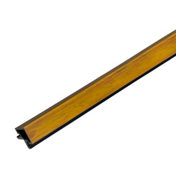 Listwa Kompozytowa Narożna Lamelowa Trapez Amber/Szary 36,5 mm – dł. 2,9 m (Kopia)