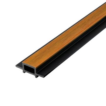 Kompozitinė jungiamoji lamelinė juosta Premium Gintarinis Ąžuolas / Juodas – 2,9 m