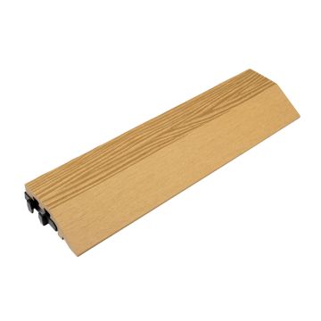 Plytelė terasai kompozitinė šoninė 3D Medaus Teak