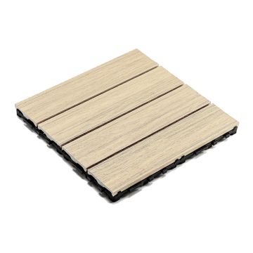 Plytelė terasinė kompozitinė Premium Ecru 30 x 30 x 2,5 cm