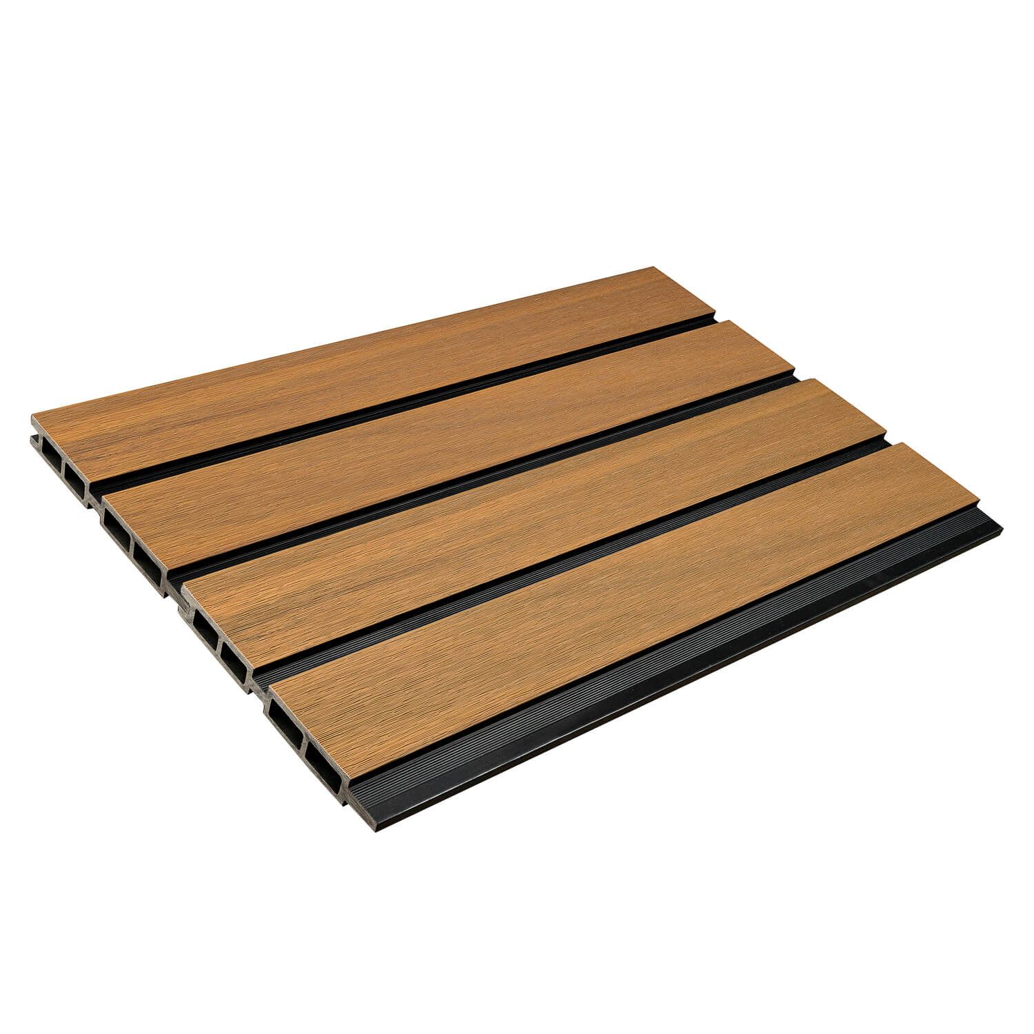 Lamelinė kompozitinė tvoros lenta DUO Premium Amber/Juodas – 1,8 m Lamelinė kompozitinė tvoros lenta DUO Premium Amber/Juodas – 1,8 m