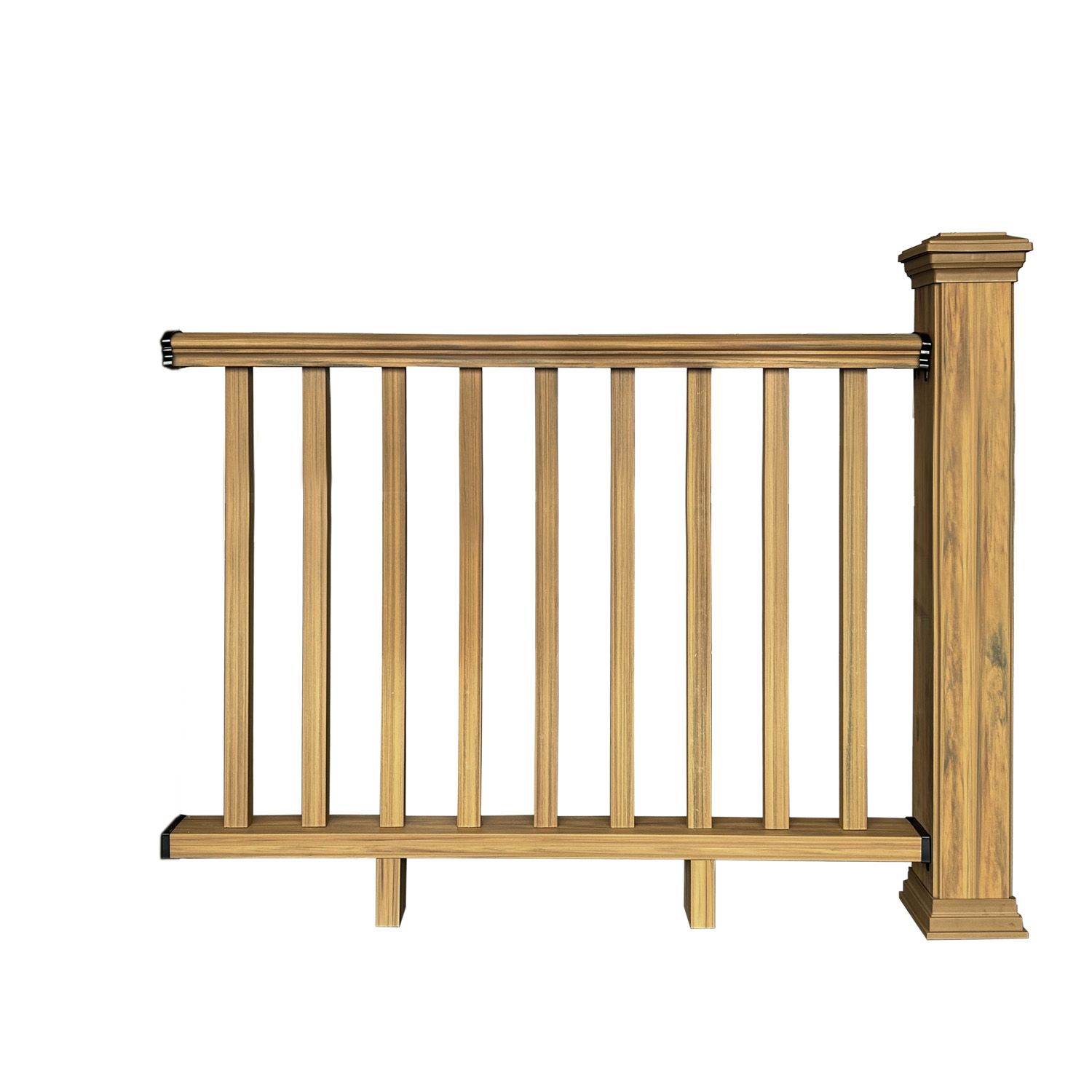Balustrada kompozytowa Dąb Winchester 140 x 113 cm (1 słupek) Balustrada kompozytowa Dąb Winchester 140 x 113 cm (1 słupek)