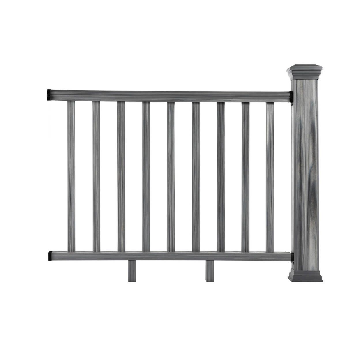 Balustrada kompozytowa Gray 140 x 113 cm (1 słupek) Balustrada kompozytowa Gray 140 x 113 cm (1 słupek)