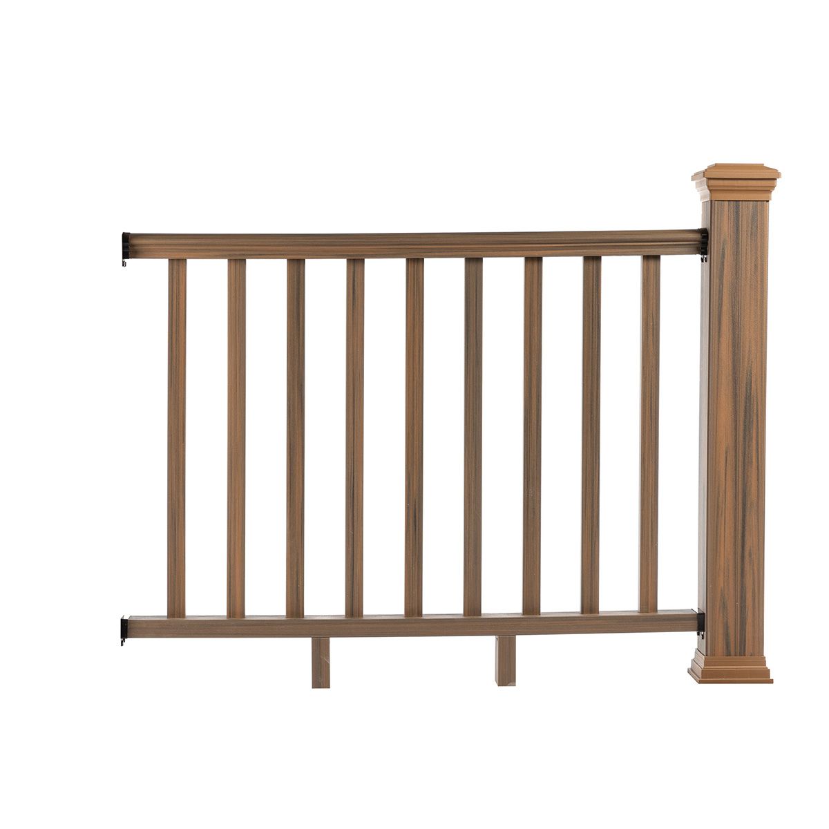 Balustrada kompozytowa Teak 140 x 113 cm (1 słupek) Balustrada kompozytowa Teak 140 x 113 cm (1 słupek)